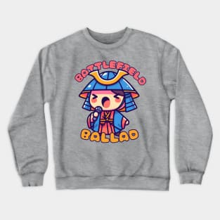 Singing samurai Crewneck Sweatshirt